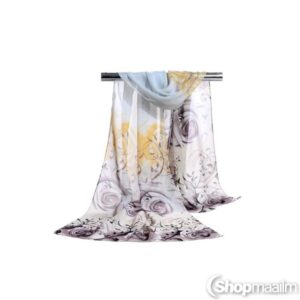 Kaelasall Grey rose scarf
