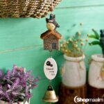 Sisustuselement ripats Hanging house bell 2
