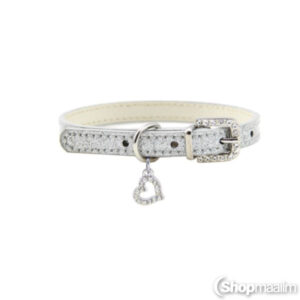 Kaelarihm Heart collar silver