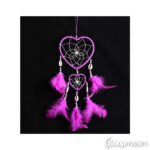 Unenäopüüdja Heart dream catcher violet