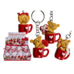 Võtmehoidja Keychain bear with heart