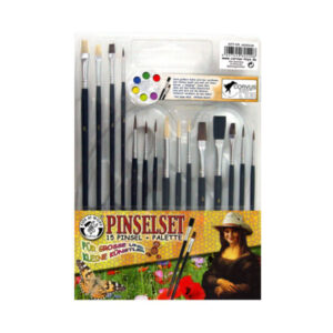 Pintslite komplekt Kids At Work brush set 15-piece
