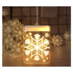 LED 3D kaunistus LED 3D Snowflake