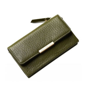 Rahakott Ladies classy green wallet