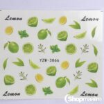Küünte kleebised Lemon nail sticker