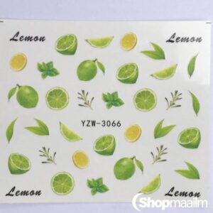 Küünte kleebised Lemon nail sticker