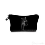 Meigikott / pinal Leopard beauty bag
