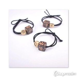Juuksekumm Leopard scrunchy