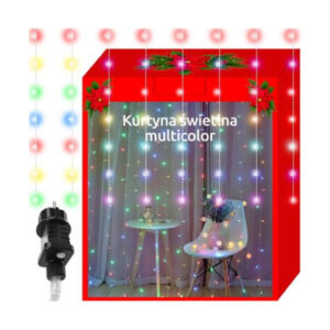 Valguskett Light curtain 300 LED - multicolor