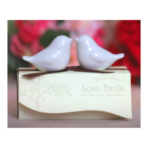 Soola ja pipratopsid Lovebirds in love - porcelain spice racks