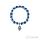 Käevõru kaitsvate silmadega Lucky bracelet