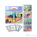 Veega värvimise raamat Magic water book marine life