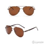 Meeste päikeseprillid Men brown sunglasses