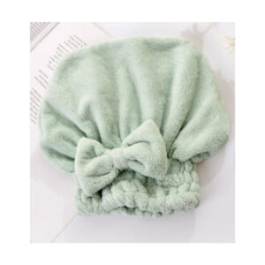 Juuksekuivatus rätik Microfiber towel green 2