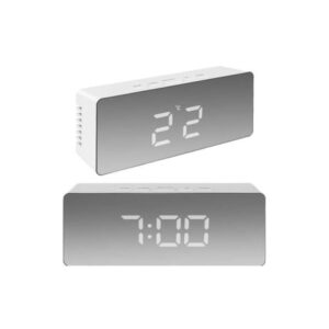 Lauakell Mirror clock white