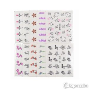 Küünte kleebised Mixed nail sticker 10 pcs