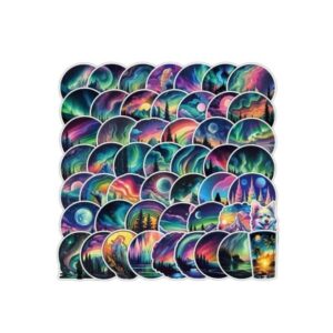 Segatud kleepsud Mixed stickers Northern lights