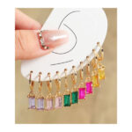 Kõrvarõngad Multicolor earrings 5 pcs