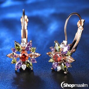 Kõrvarõngad Multicolor flower earrings