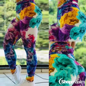 Naiste retuusid Multicolor leggings 3 - S/M