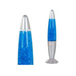 Öölamp NIght lamp lava glitter blue