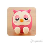 Rahakassa telefonihoidik Owl bank pink