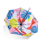 Vihmavari PARASOL UMBRELLA PINK FLOWERS
