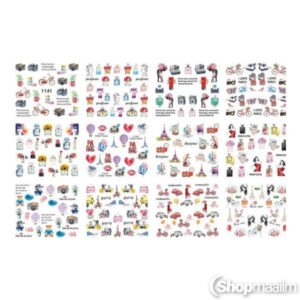 Küünte kleebised Paris nail stickers