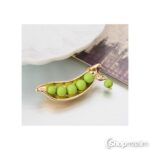 Pross Peas brooch