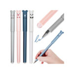 Kustutavad geelpliiatsid Erasable pen - animals 4 pcs