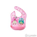 Pudipõll Pink owl bib
