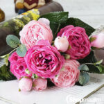 Kunstlill Pink peony