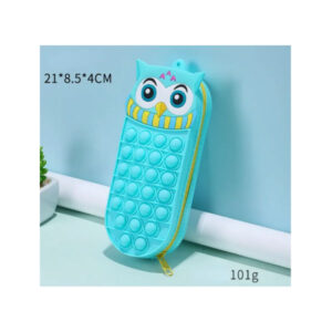 Pinal Pop it pencil case owl