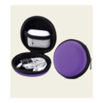 Kõrvaklappide kott Purple organizer