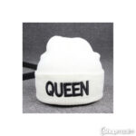 Müts Queen hat white 2