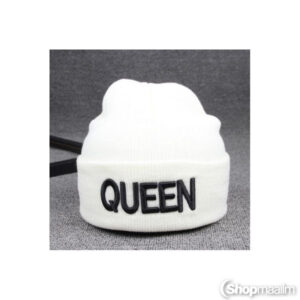 Müts Queen hat white 2