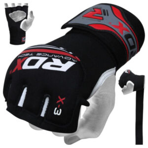 MMA kindad RDX Grappling Gloves GEL X3 – Red/Black