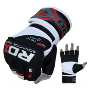 MMA kindad RDX Grappling Gloves GEL X5 – Red/Black