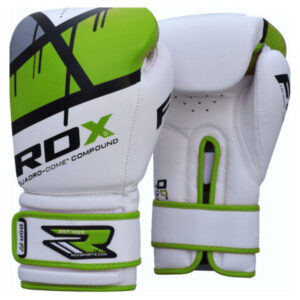 Poksikindad RDX QUADRO-DOME Boxing Gloves – GREEN 12 oz