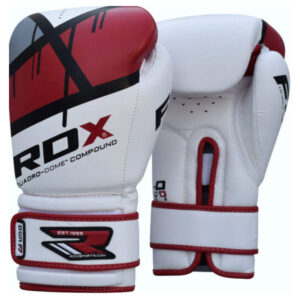 Poksikindad RDX QUADRO-DOME Boxing Gloves – RED 14 oz