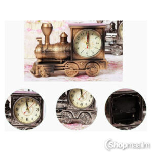 Lauakell Retro train clock