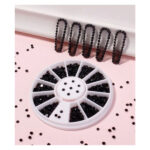 Kristallid Rhinestone decoration black