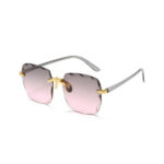 Naiste päikeseprillid Rimless sunglasses grey