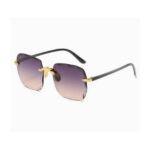 Päikeseprillid Rimless sunglasses grey pink