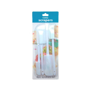 Köögilabidade komplekt Scraper Spatula set 4 pcs