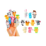 Sõrmede mänguasjade komplekt Set of puppets - 10 pcs
