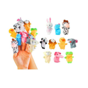 Sõrmede mänguasjade komplekt Set of puppets - 10 pcs
