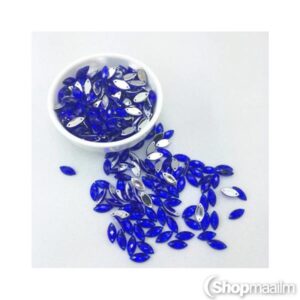 Kristallid õmblemiseks Sewing rhinestones 50 pcs blue