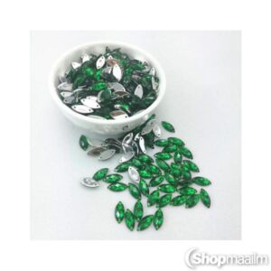 Kristallid õmblemiseks Sewing rhinestones 50 pcs green