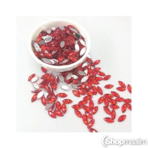 Kristallid õmblemiseks Sewing rhinestones 50 pcs red